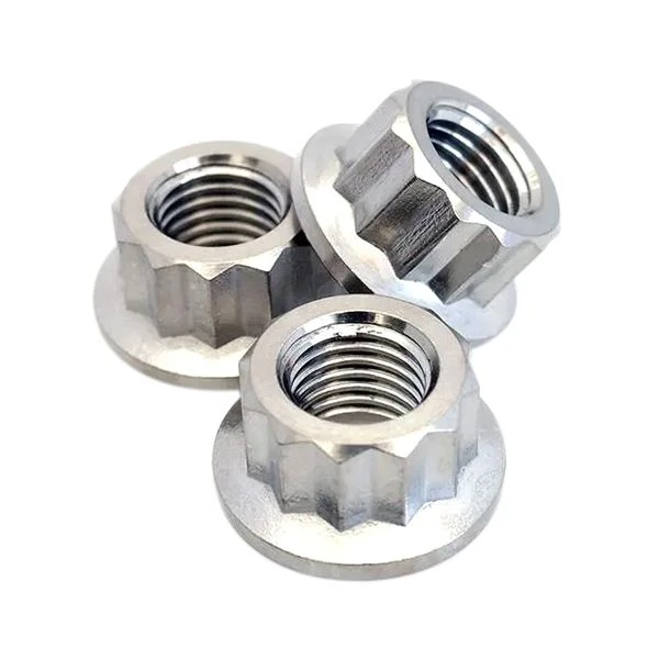 Gr5 Titanium Hex Flange Nut